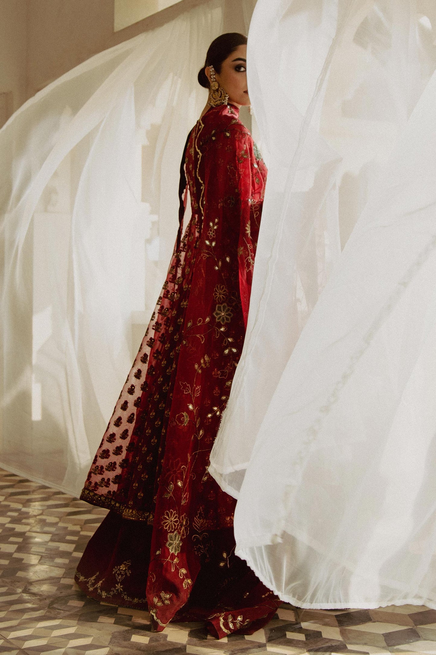 Zara Shahjahan | Bridal 2024 | GUL-MOHAR - House Of Anaya