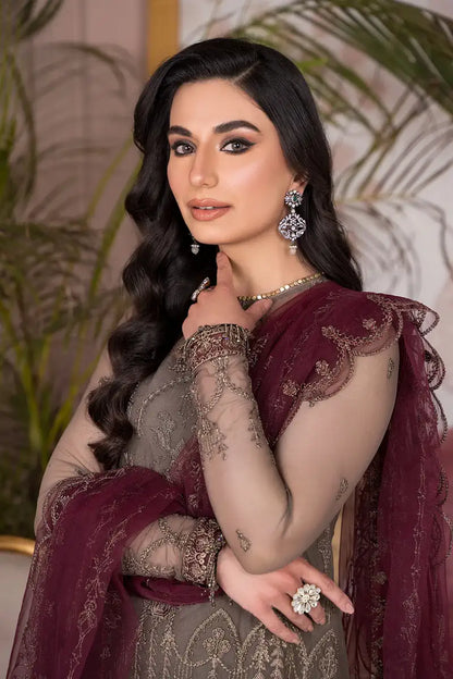 Zarif | Afreen Formals | ZA 10 DOVE - House Of Anaya