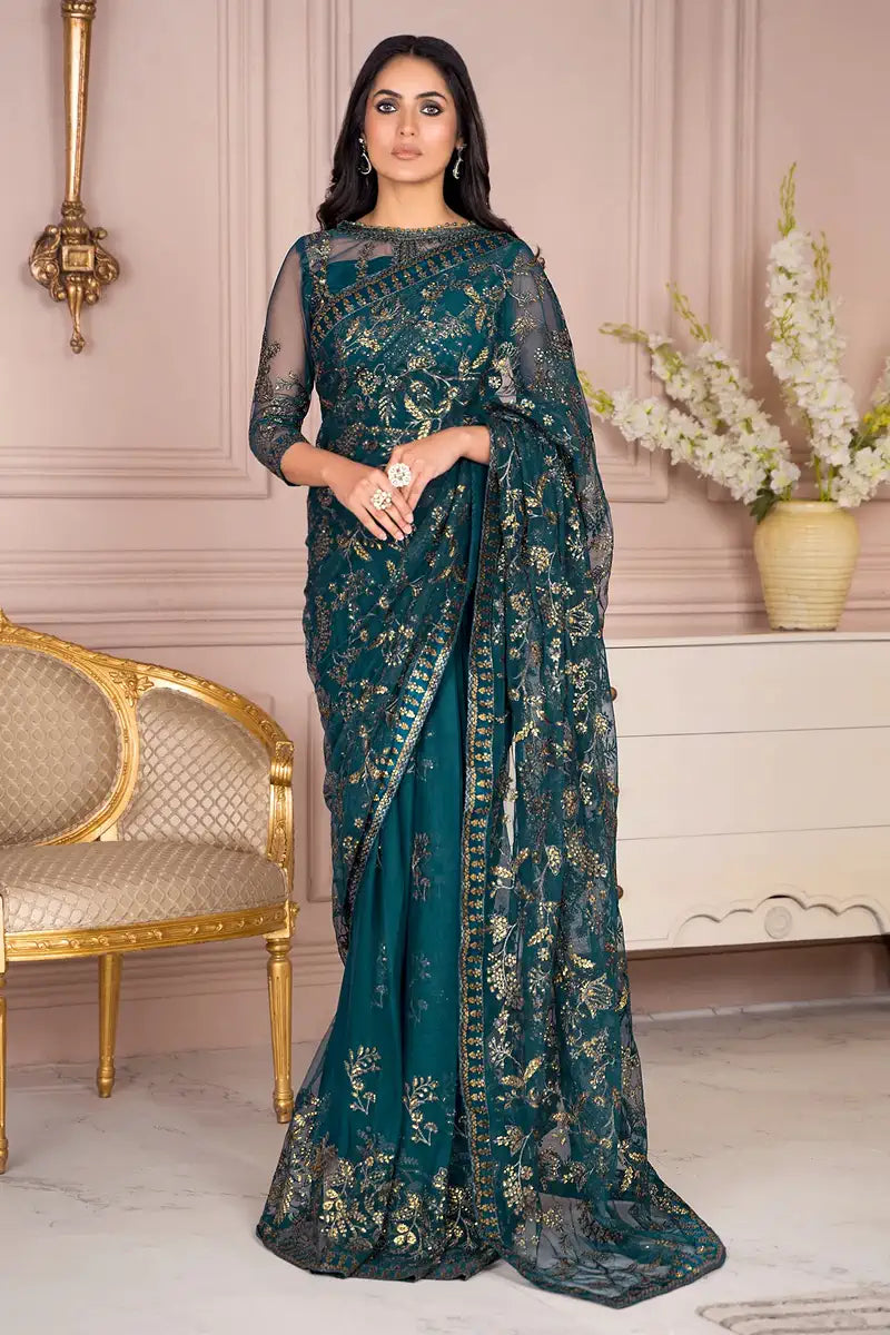 Zarif | Afreen Formals | ZA 01 EVERGREEN - House Of Anaya