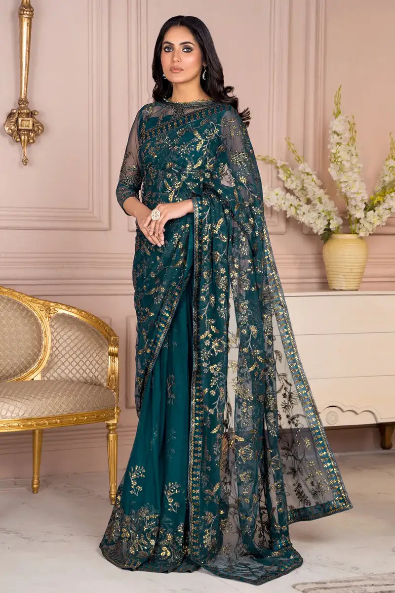 Zarif | Afreen Formals | ZA 01 EVERGREEN - House Of Anaya