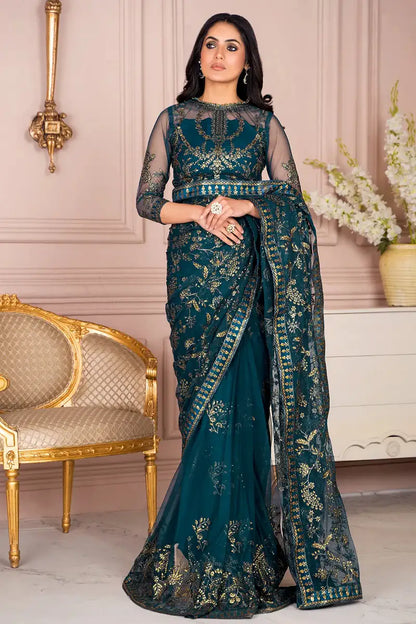 Zarif | Afreen Formals | ZA 01 EVERGREEN - House Of Anaya