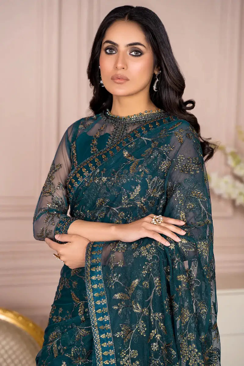 Zarif | Afreen Formals | ZA 01 EVERGREEN - House Of Anaya