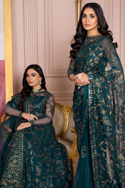 Zarif | Afreen Formals | ZA 01 EVERGREEN - House Of Anaya