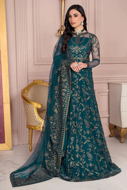 Zarif | Afreen Formals | ZA 01 EVERGREEN - House Of Anaya