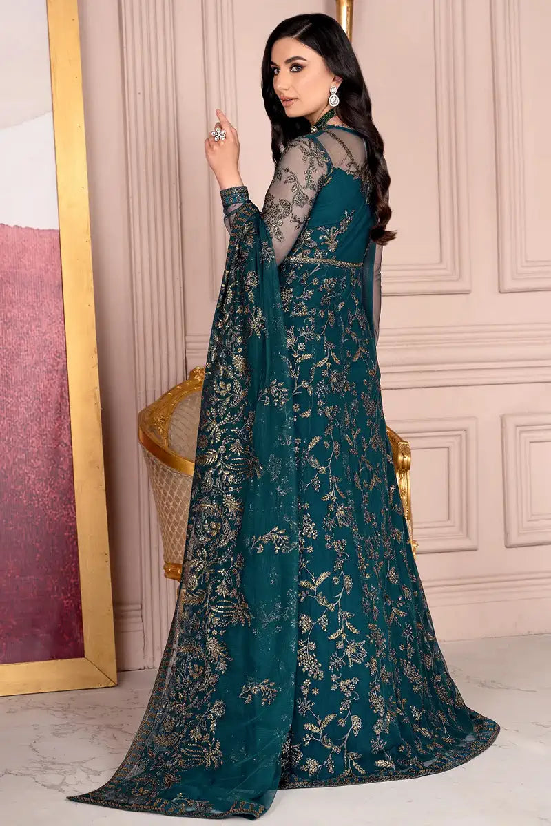 Zarif | Afreen Formals | ZA 01 EVERGREEN - House Of Anaya