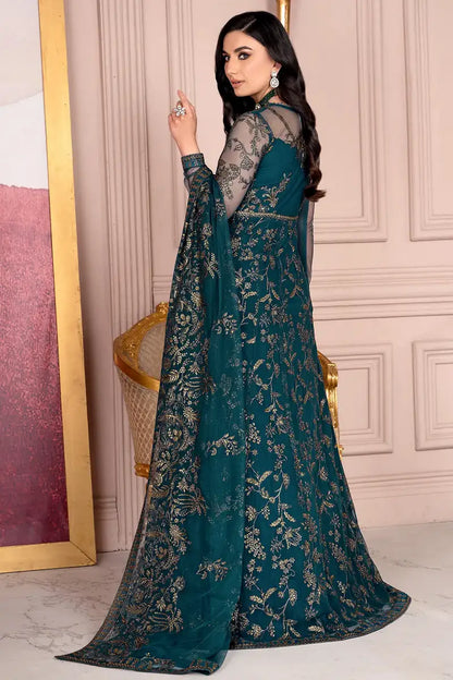 Zarif | Afreen Formals | ZA 01 EVERGREEN - House Of Anaya
