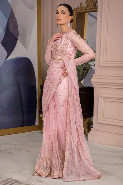 Zarif | Afreen Formals | ZA 06 FRENCH ROSE - House Of Anaya