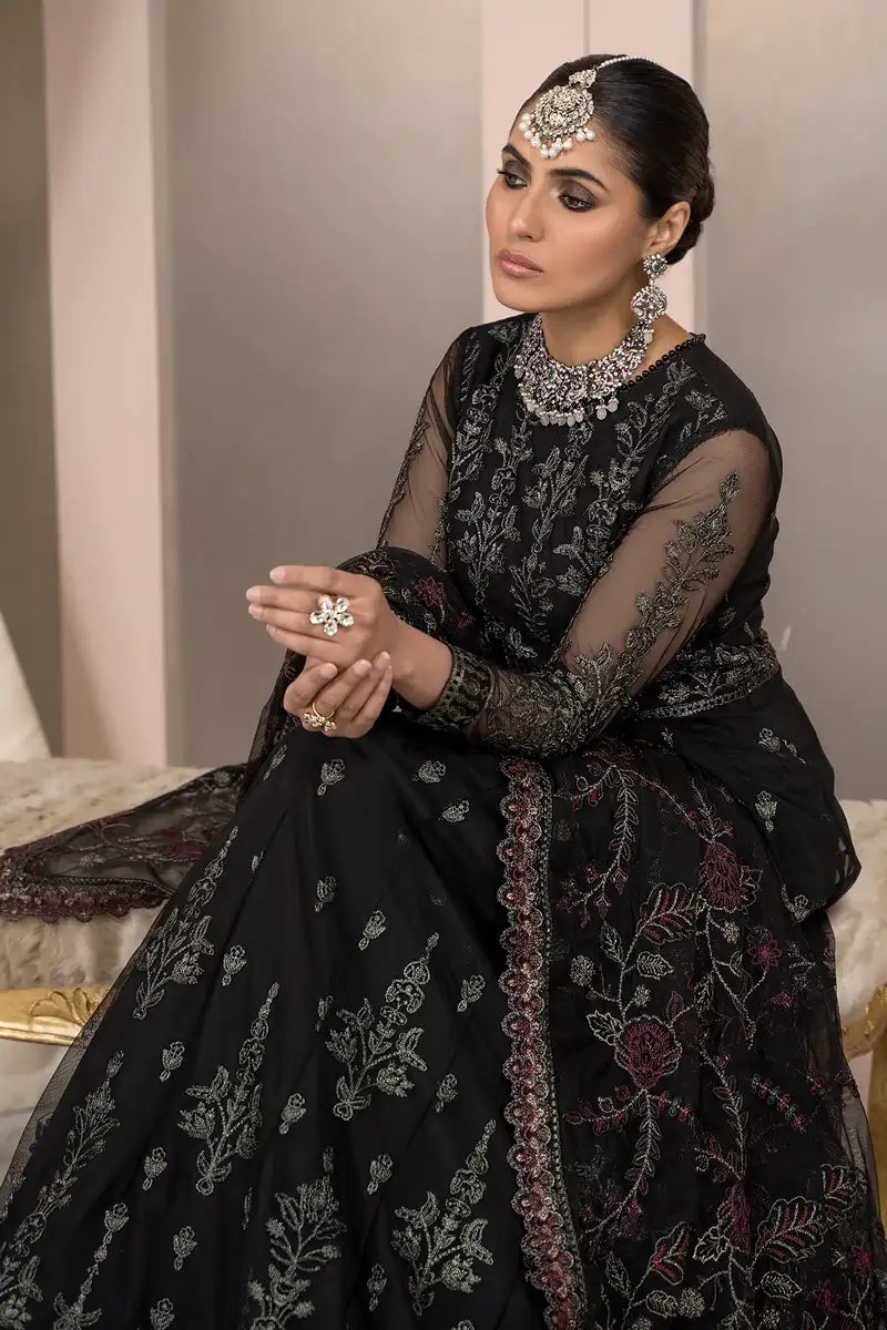 Zarif | Afreen Formals | ZA 03 Black AFFAIR - House Of Anaya
