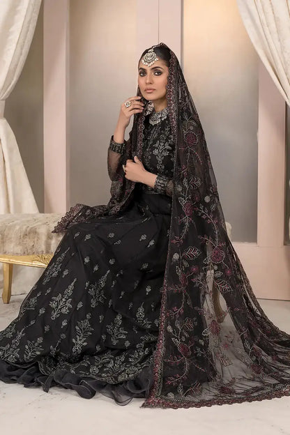 Zarif | Afreen Formals | ZA 03 Black AFFAIR - House Of Anaya