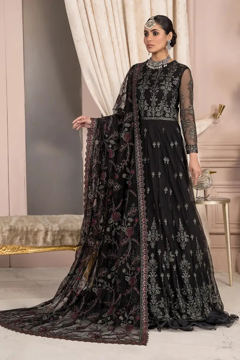 Zarif | Afreen Formals | ZA 03 Black AFFAIR - House Of Anaya