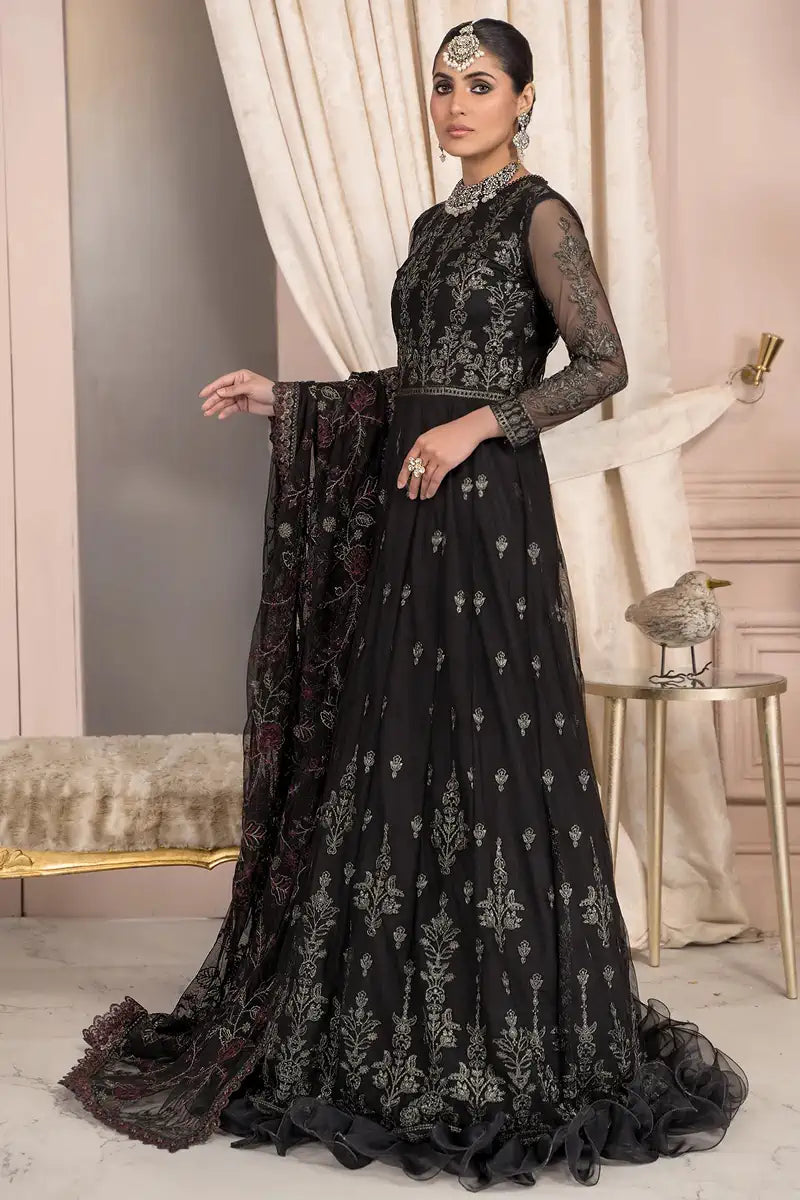 Zarif | Afreen Formals | ZA 03 Black AFFAIR - House Of Anaya