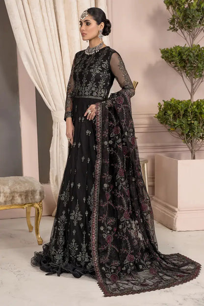 Zarif | Afreen Formals | ZA 03 Black AFFAIR - House Of Anaya