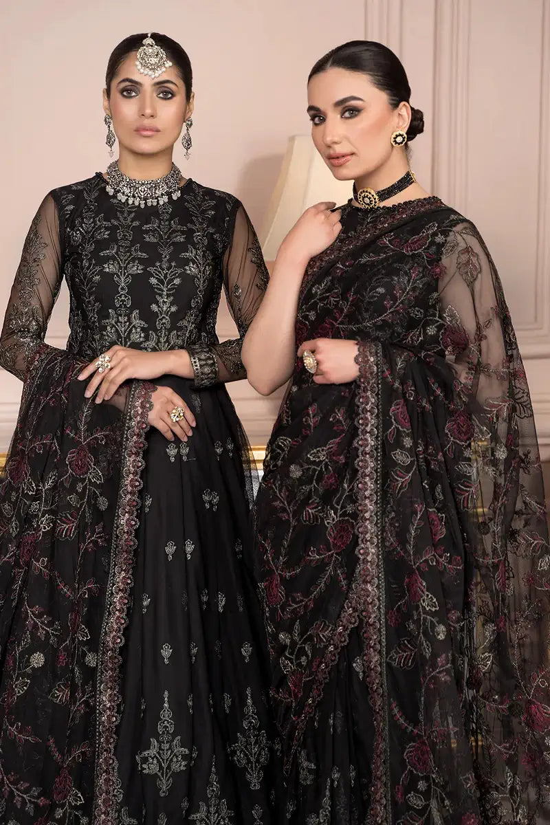 Zarif | Afreen Formals | ZA 03 Black AFFAIR - House Of Anaya