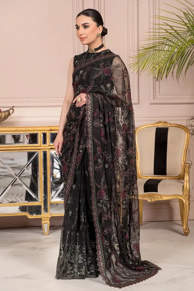 Zarif | Afreen Formals | ZA 03 Black AFFAIR - House Of Anaya