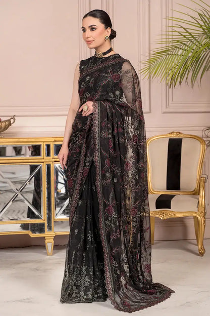 Zarif | Afreen Formals | ZA 03 Black AFFAIR - House Of Anaya