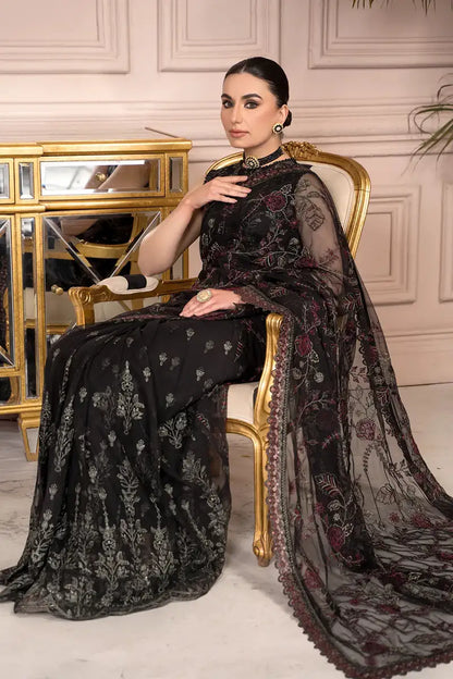 Zarif | Afreen Formals | ZA 03 Black AFFAIR - House Of Anaya