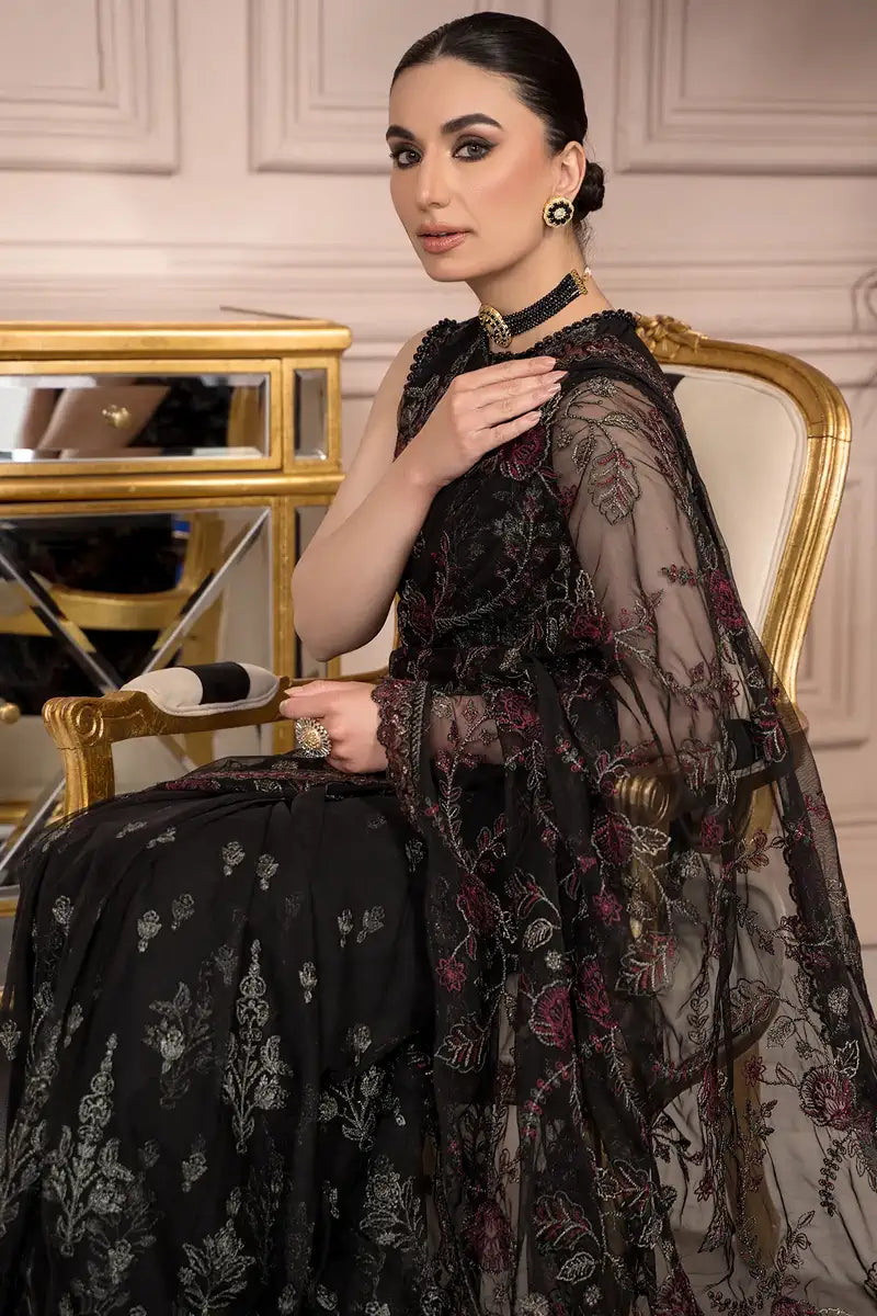 Zarif | Afreen Formals | ZA 03 Black AFFAIR - House Of Anaya