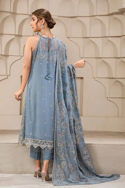 Zarif | Falak Formals | ZF 05 BLUE BELL - House Of Anaya