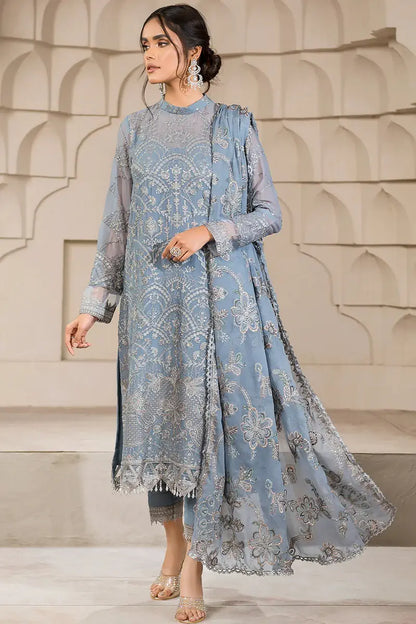 Zarif | Falak Formals | ZF 05 BLUE BELL - House Of Anaya
