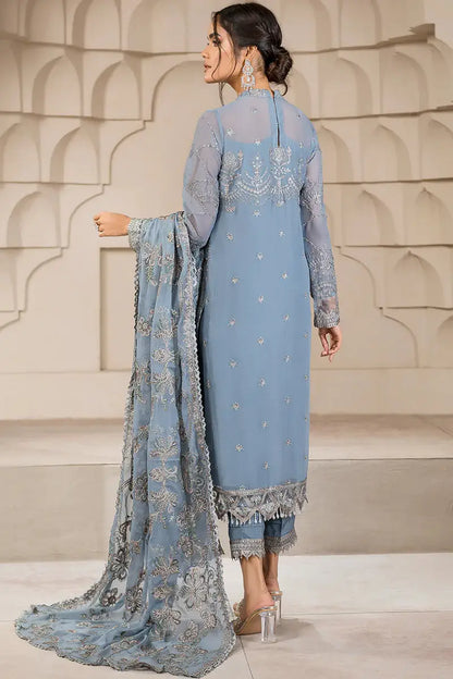 Zarif | Falak Formals | ZF 05 BLUE BELL - House Of Anaya