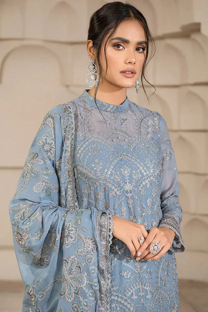 Zarif | Falak Formals | ZF 05 BLUE BELL - House Of Anaya