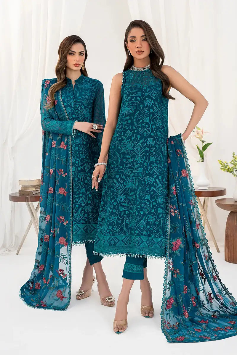 Zarif | LA CELESTE LUXURY Formals | ZLC 03 GARDENIA - House Of Anaya