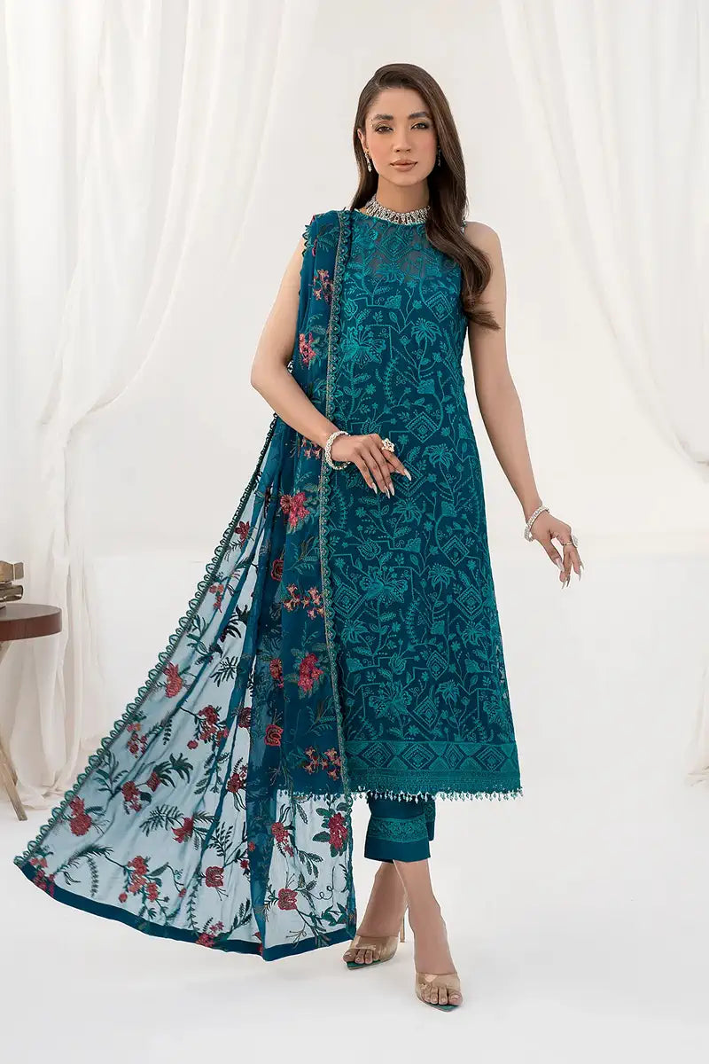 Zarif | LA CELESTE LUXURY Formals | ZLC 03 GARDENIA - House Of Anaya