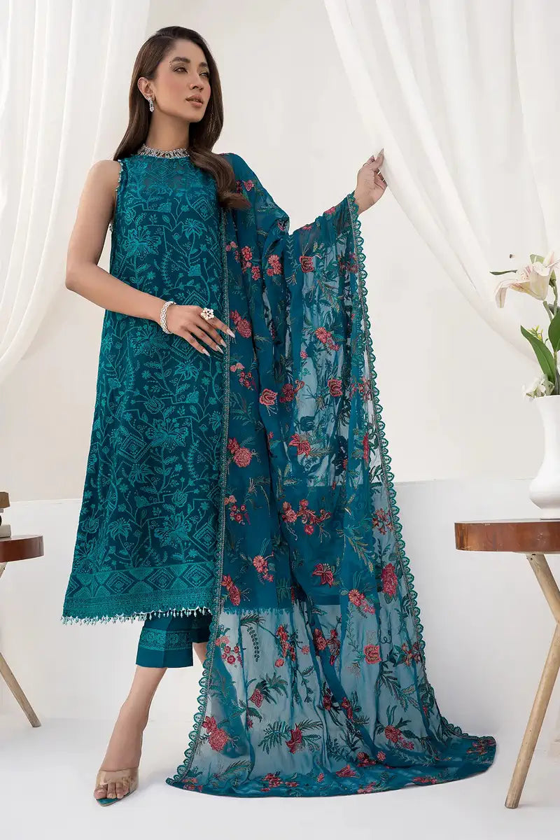 Zarif | LA CELESTE LUXURY Formals | ZLC 03 GARDENIA - House Of Anaya