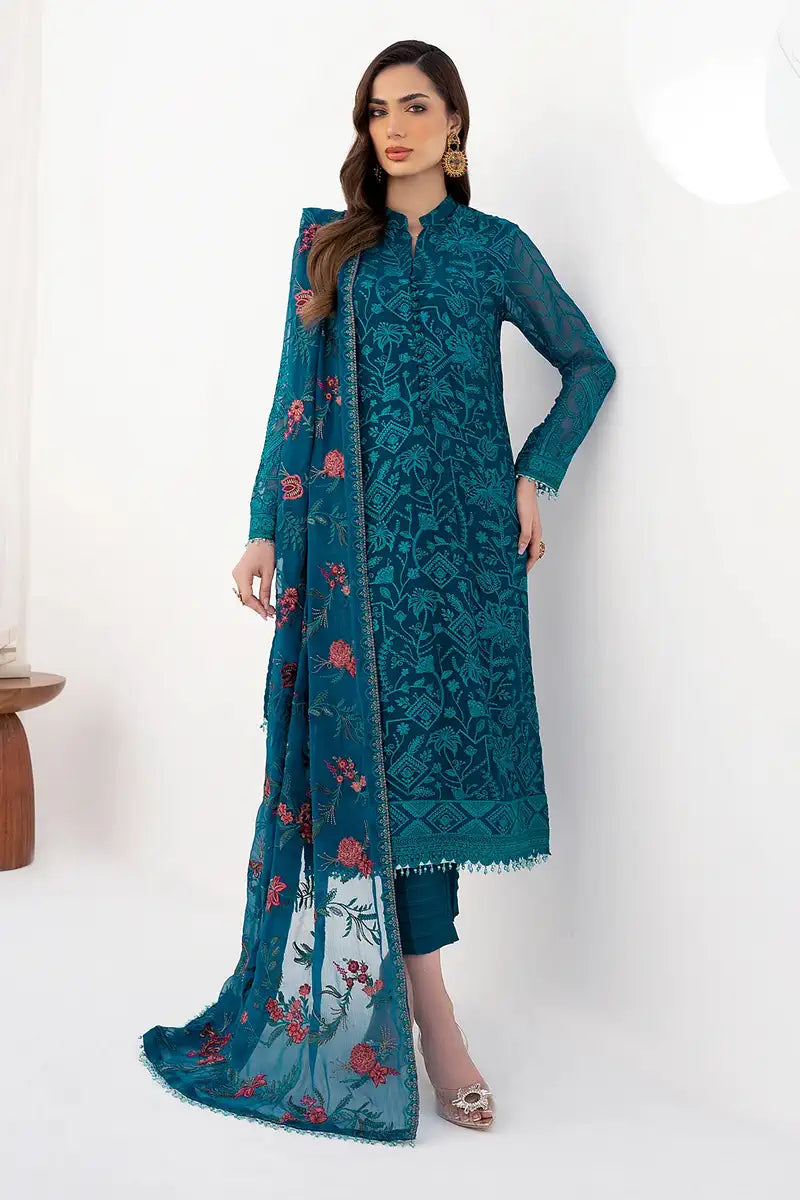 Zarif | LA CELESTE LUXURY Formals | ZLC 03 GARDENIA - House Of Anaya