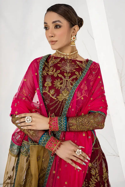 Zarif | LA CELESTE LUXURY Formals | ZLC 04 BURNT ROSE - House Of Anaya