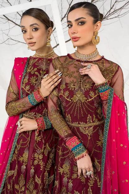 Zarif | LA CELESTE LUXURY Formals | ZLC 04 BURNT ROSE - House Of Anaya