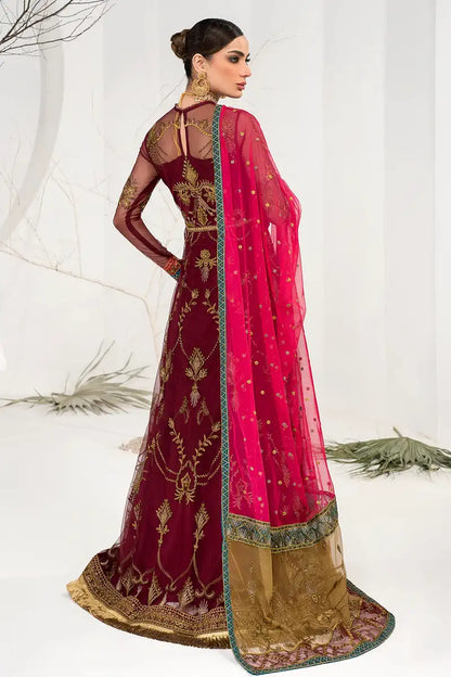 Zarif | LA CELESTE LUXURY Formals | ZLC 04 BURNT ROSE - House Of Anaya