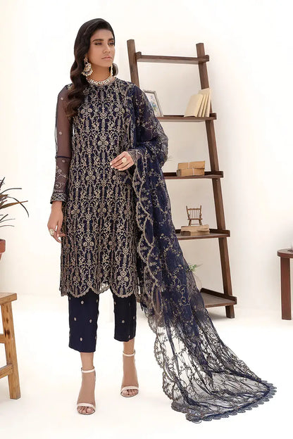 Zarif | Nazneen Formals | ZN 09 DEEP PINE - House Of Anaya