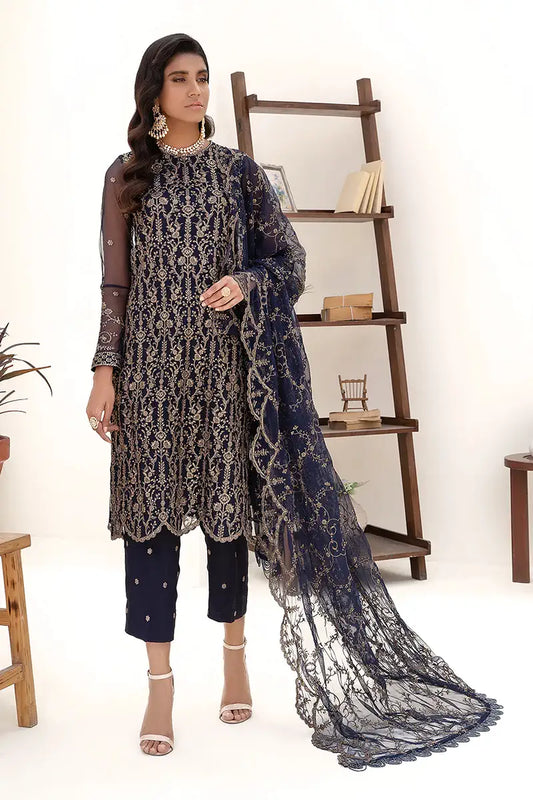 Zarif | Nazneen Formals | ZN 09 DEEP PINE - House Of Anaya