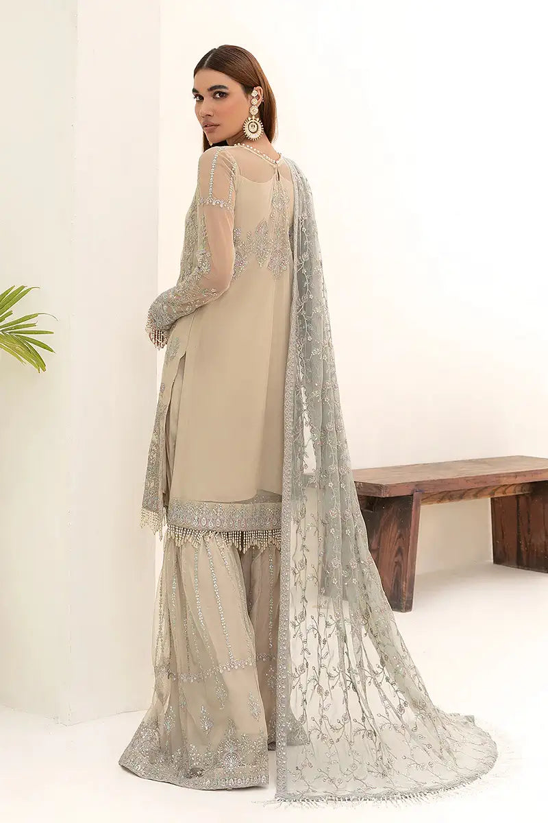Zarif | Nazneen Formals | ZN 04 MOON LIGHT - House Of Anaya