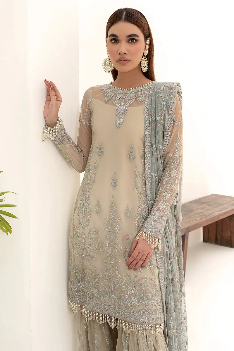 Zarif | Nazneen Formals | ZN 04 MOON LIGHT - House Of Anaya