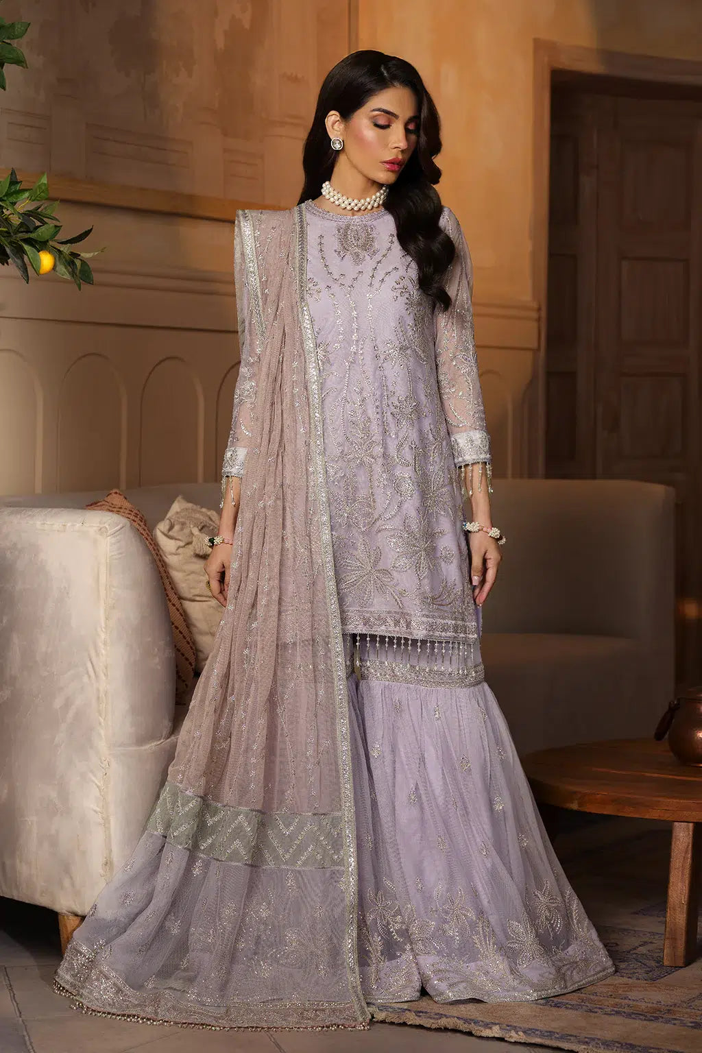 Zarif | Nauroz Festive Formals | ZFN 07 MEHER - House Of Anaya