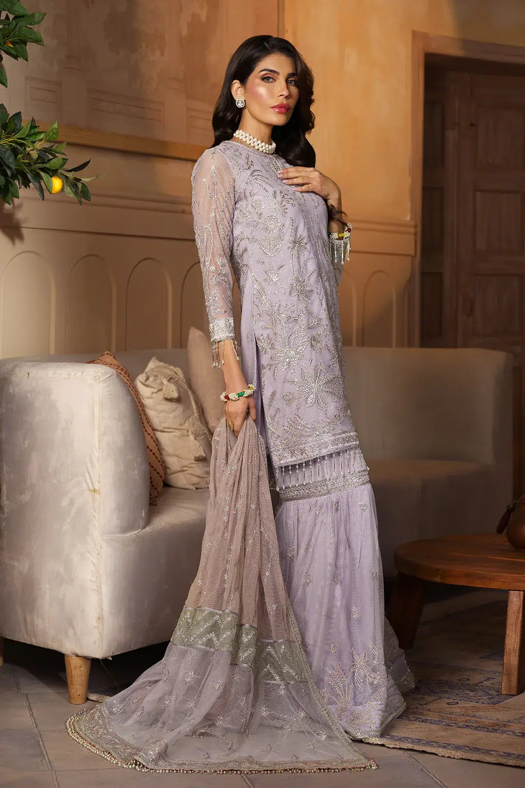 Zarif | Nauroz Festive Formals | ZFN 07 MEHER - House Of Anaya