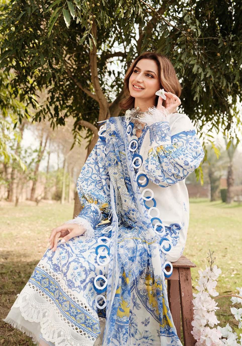 Zarqash | Luxe Lawn 24 | ZQ 7