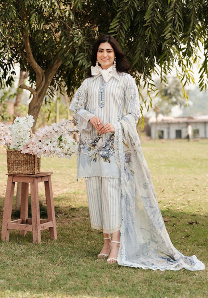 Zarqash | Luxe Lawn 24 | ZQ 15 - House Of Anaya