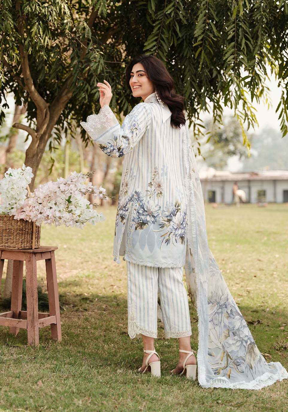 Zarqash | Luxe Lawn 24 | ZQ 15 - House Of Anaya