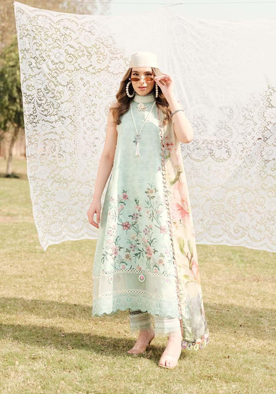 Zarqash | Luxe Lawn 24 | ZQ 8