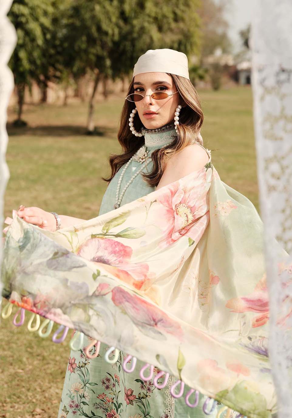 Zarqash | Luxe Lawn 24 | ZQ 8 - House Of Anaya