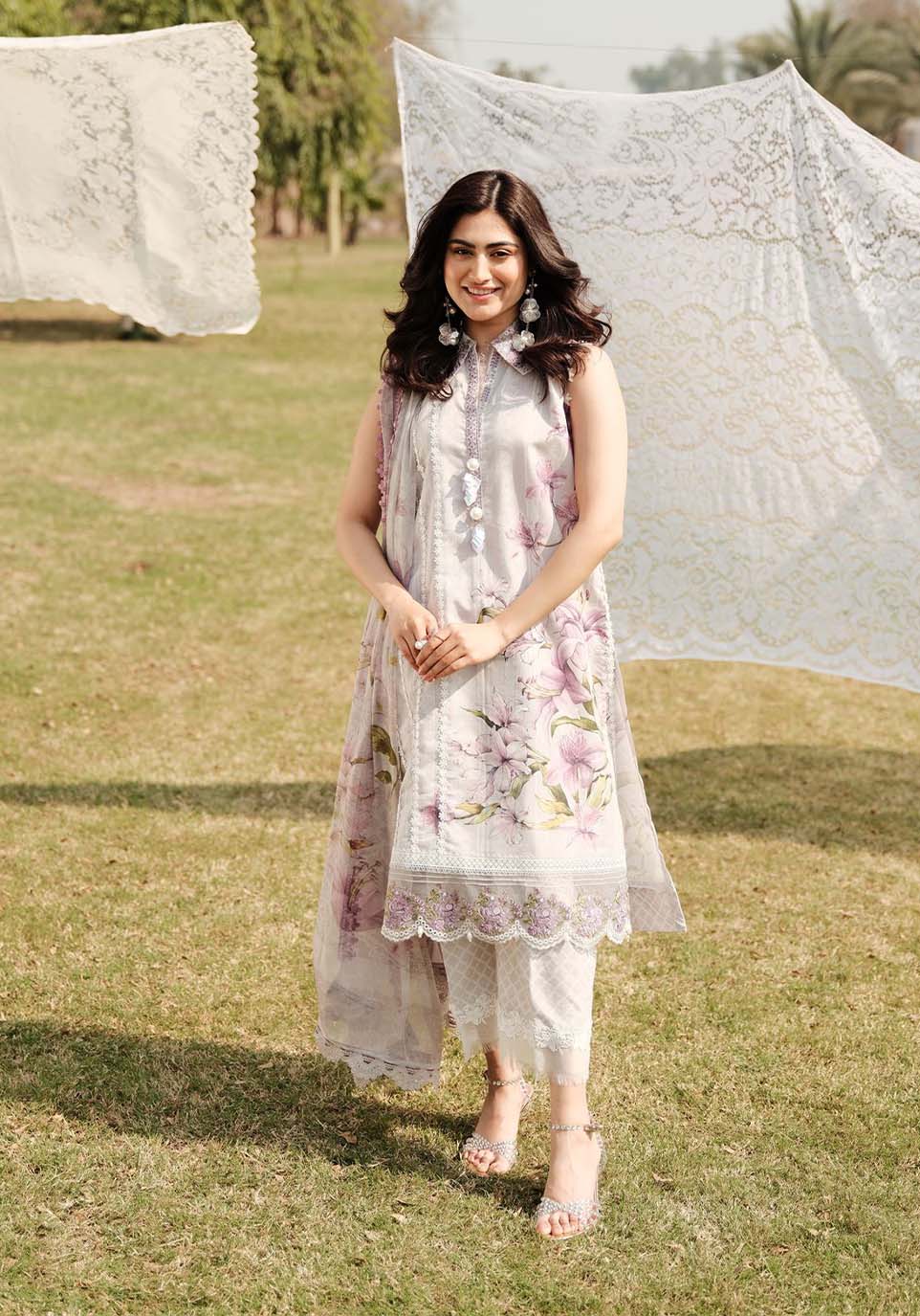 Zarqash | Luxe Lawn 24 | ZQ 3 - House Of Anaya