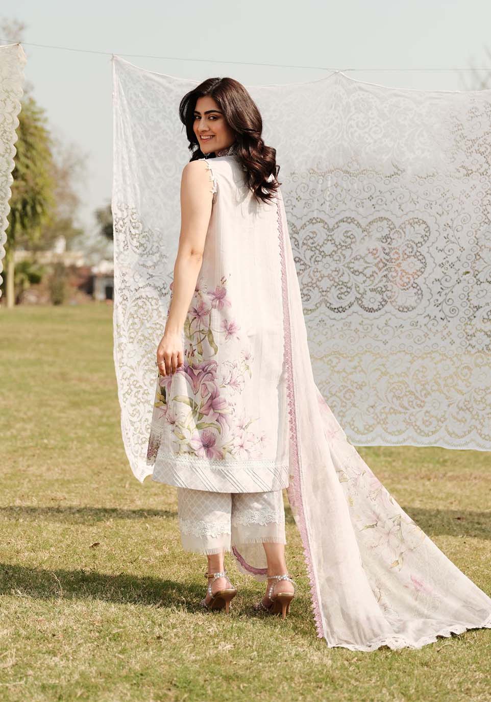 Zarqash | Luxe Lawn 24 | ZQ 3 - House Of Anaya