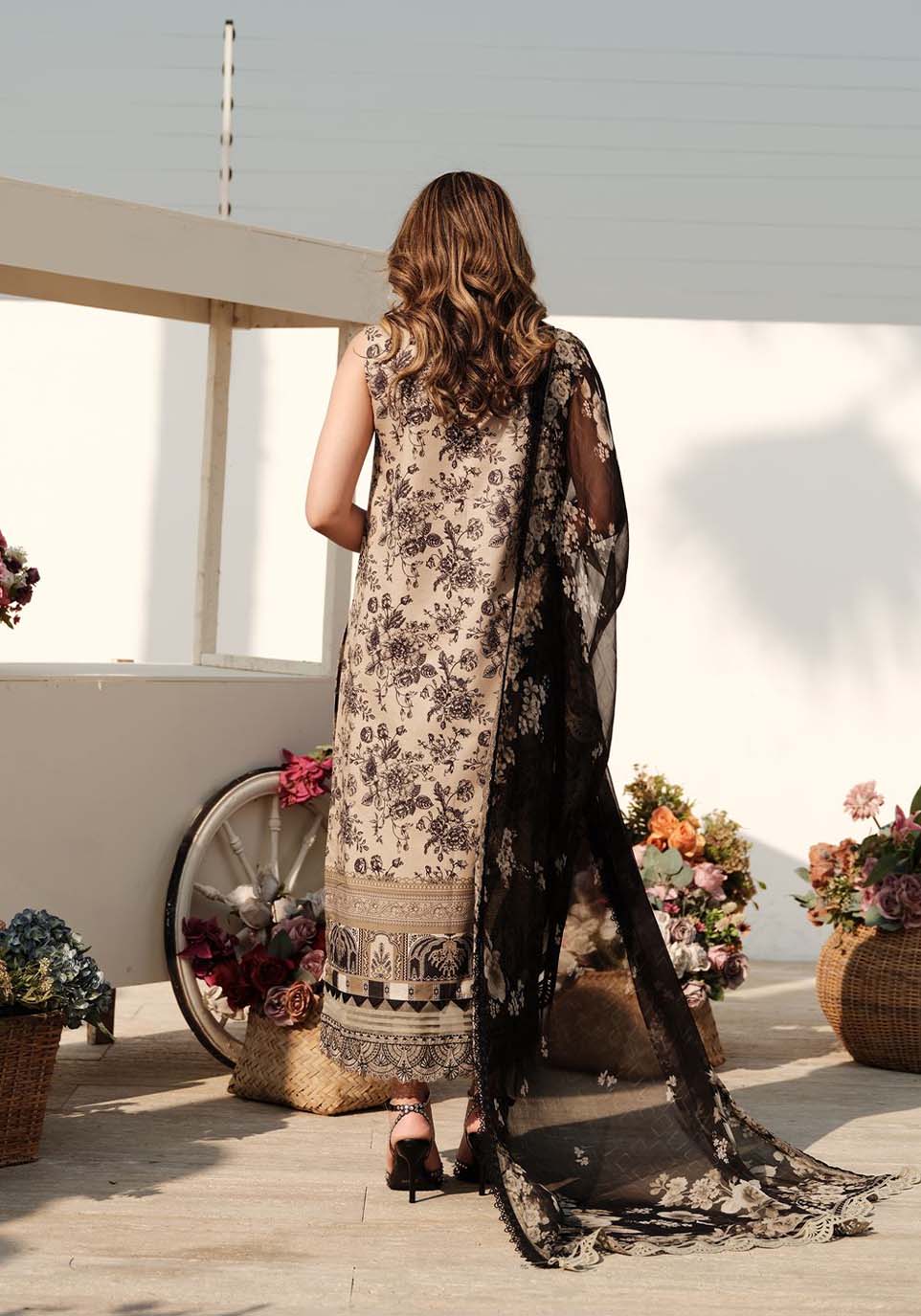 Zarqash | Luxe Lawn 24 | ZQ 1 - House Of Anaya