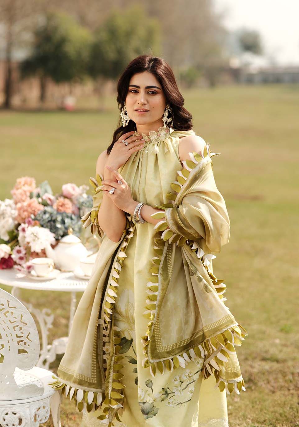Zarqash | Luxe Lawn 24 | ZQ 13 - House Of Anaya