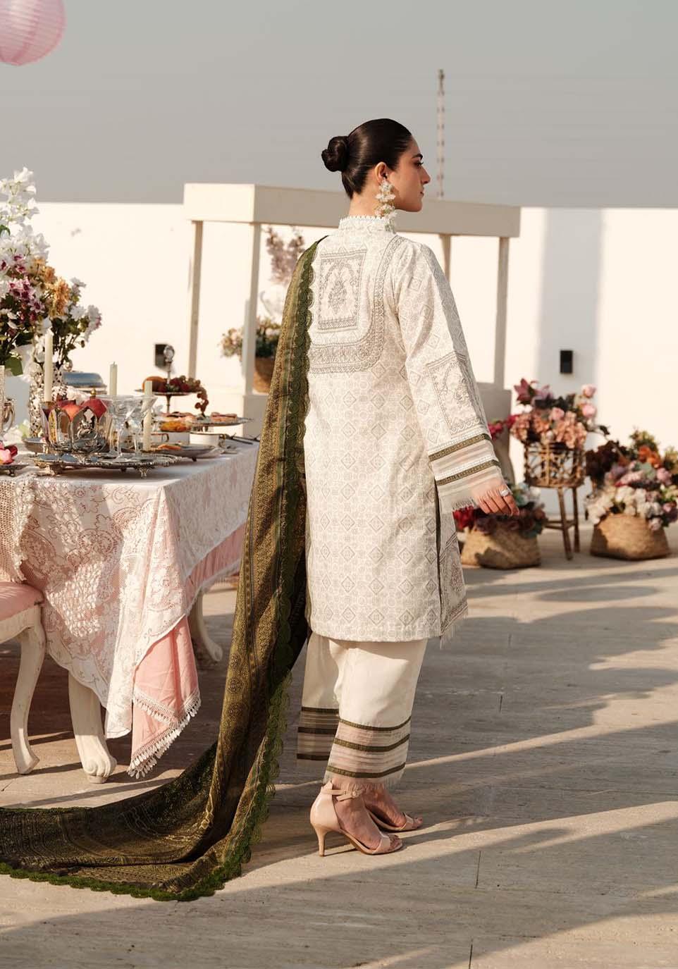 Zarqash | Luxe Lawn 24 | ZQ 9