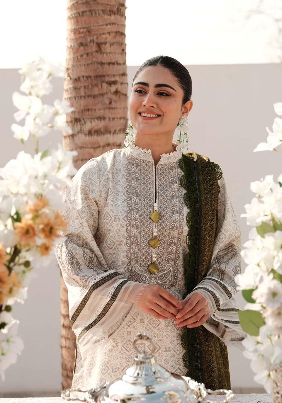 Zarqash | Luxe Lawn 24 | ZQ 9