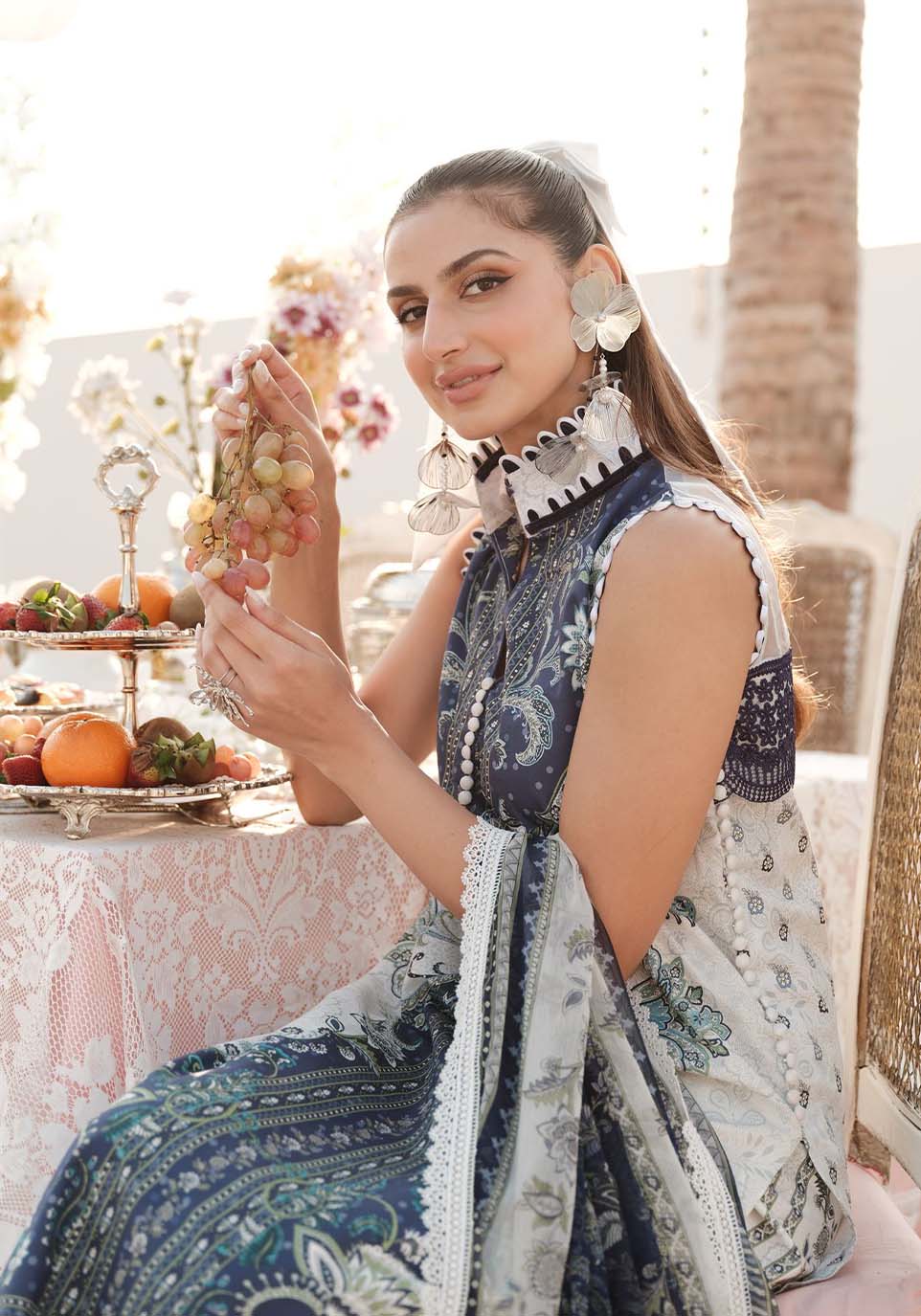 Zarqash | Luxe Lawn 24 | ZQ 10 - House Of Anaya